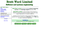 Desktop Screenshot of brettward.co.uk